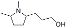 a,5-diMethyl-2-Pyrrolidinepropanol Struktur