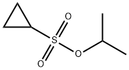 isopropyl cyclopropanesulfonate Struktur