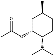 (-)-(1R,2R,5S)-NEOMENTHYL ACETATE Struktur