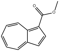 1-Azulenecarboxylic acid methyl ester Struktur