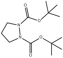 1,2 -Di-Boc-pyrazolidine Struktur