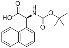 N-BOC-(S)-NAPHTHYL GLYCINE Struktur