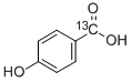 4-HYDROXYBENZOIC ACID-ALPHA-13C Struktur