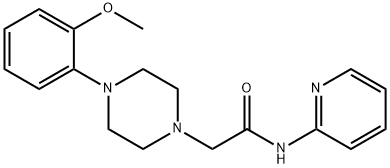 4-(2-Methoxyphenyl)-N-2-pyridinyl-1-piperazineacetaMide Struktur