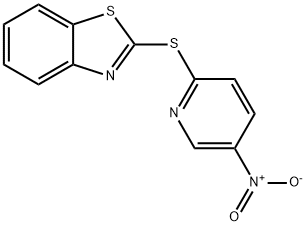 2-[(5-Nitropyridin-2-yl)sulfanyl]-1,3-benzothiazole Struktur