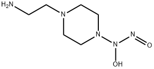 1-Piperazineethanamine,4-(hydroxynitrosoamino)-(9CI) Struktur