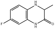 2(1H)-Quinoxalinone,7-fluoro-3,4-dihydro-3-methyl-(9CI) Struktur