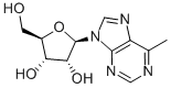 6-methylpurine riboside Struktur