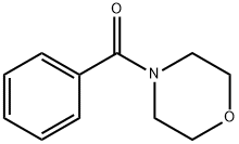 4-ベンゾイルモルホリン 化學構造式