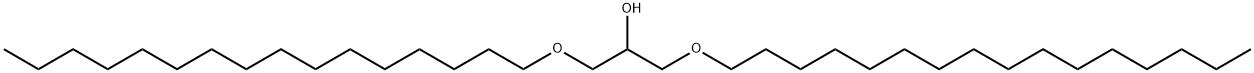 1,3-bis(hexadecyloxy)propan-2-ol  Struktur