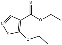 4-Isothiazolecarbothioicacid,5-ethoxy-,O-ethylester(9CI) Struktur