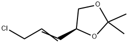 (S)-4,5-ISOPROPYLIDENE-2-PENTENYL CHLORIDE Struktur