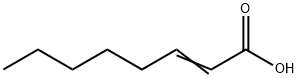 TRANS-2-OCTENOIC ACID Struktur