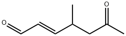 2-Heptenal, 4-methyl-6-oxo-, (E)- (9CI) Struktur