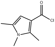 1,2,5-TRIMETHYL-1H-PYRROLE-3-CARBONYL CHLORIDE,97% Struktur