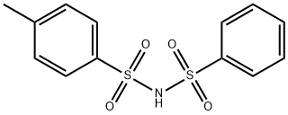 N-(phenylsulphonyl)-p-toluenesulphonamide  Struktur