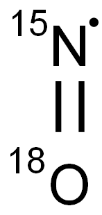 NITRIC-15N OXIDE-18O Struktur