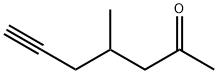 6-Heptyn-2-one, 4-methyl- (9CI) Struktur