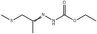 Hydrazinecarboxylic  acid,  [1-methyl-2-(methylthio)ethylidene]-,  ethyl  ester  (9CI) Struktur