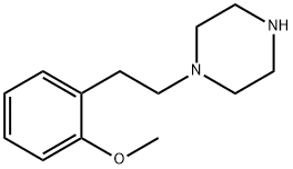 1-(2-Methoxyphenethyl)piperazine Struktur