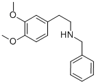 BENZYL-[2-(3,4-DIMETHOXY-PHENYL)-ETHYL]-AMINE Struktur