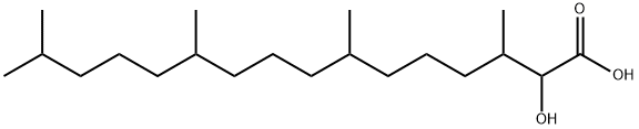 2-hydroxyphytanic acid Struktur