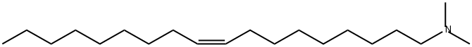 (Z)-N,N-dimethyl-9-octadecenylamine Struktur