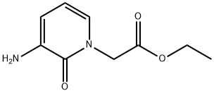 ETHYL (3-AMINO-2-OXO-1,2-DIHYDROPYRIDYL)ACETATE Struktur