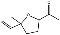 Ethanone, 1-(5-ethenyltetrahydro-5-methyl-2-furanyl)- (9CI) Struktur