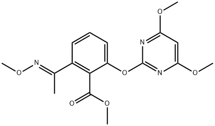 (E)-PYRIMINOBAC-METHYL Structure