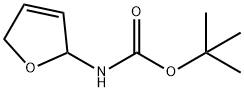 Carbamic acid, (2,5-dihydro-2-furanyl)-, 1,1-dimethylethyl ester (9CI) Struktur