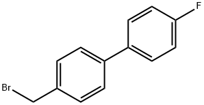 1-[4-(broMoMethyl)phenyl]-4-fluorobenzene Struktur