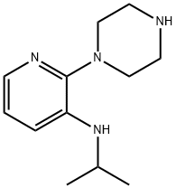 3-PYRIDYLAMINE, N-(1-METHYLETHYL)-2-(1-PIPERAZINYL)-,DIHYDROCHLORIDE MONOHYDRATE Struktur