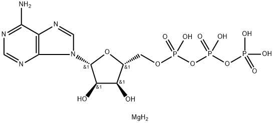 Adenosine 5'-(tetrahydrogen triphosphate) magnesium salt Struktur