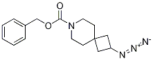 7-Azaspiro[3.5]nonane-7-carboxylic acid, 2-azido-, phenylMethyl ester Struktur