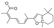 methyl-5,8-epoxyretinoate Struktur