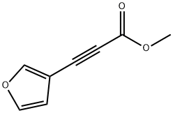 2-Propynoic acid, 3-(3-furanyl)-, methyl ester (9CI) Struktur