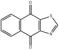 Naphtho[2,3-d]thiazole-4,9-dione (8CI,9CI) Struktur