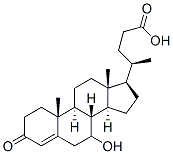 3-oxo-7-hydroxychol-4-enoic acid