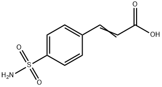 (2E)-3-[4-(AMINOSULFONYL)PHENYL]ACRYLIC ACID Struktur