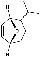 8-Oxabicyclo[3.2.1]oct-6-ene,2-(1-methylethyl)-,endo-(9CI) Struktur