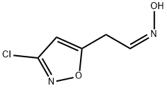 5-Isoxazoleacetaldehyde,3-chloro-,oxime,(Z)-(9CI) Struktur