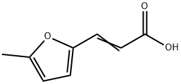 (2E)-3-(5-methyl-2-furyl)acrylic acid Struktur