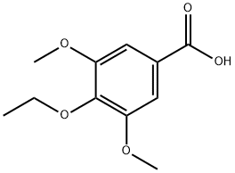 3,5-Dimethoxy-4-ethoxybenzoic acid  Struktur