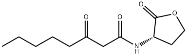 N-(3-OXOOCTANOYL)-L-HOMOSERINE LACTONE Struktur