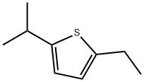 Thiophene, 2-ethyl-5-(1-methylethyl)- (9CI) Struktur