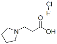 1-pyrrolidinepropanoic acid(HCl) Struktur