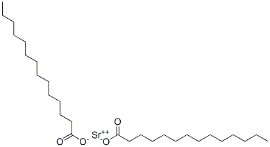 myristic acid, strontium salt  Struktur