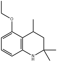 Quinoline, 5-ethoxy-1,2,3,4-tetrahydro-2,2,4-trimethyl- (9CI) Struktur