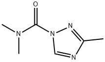 1H-1,2,4-Triazole-1-carboxamide,  N,N,3-trimethyl- Struktur